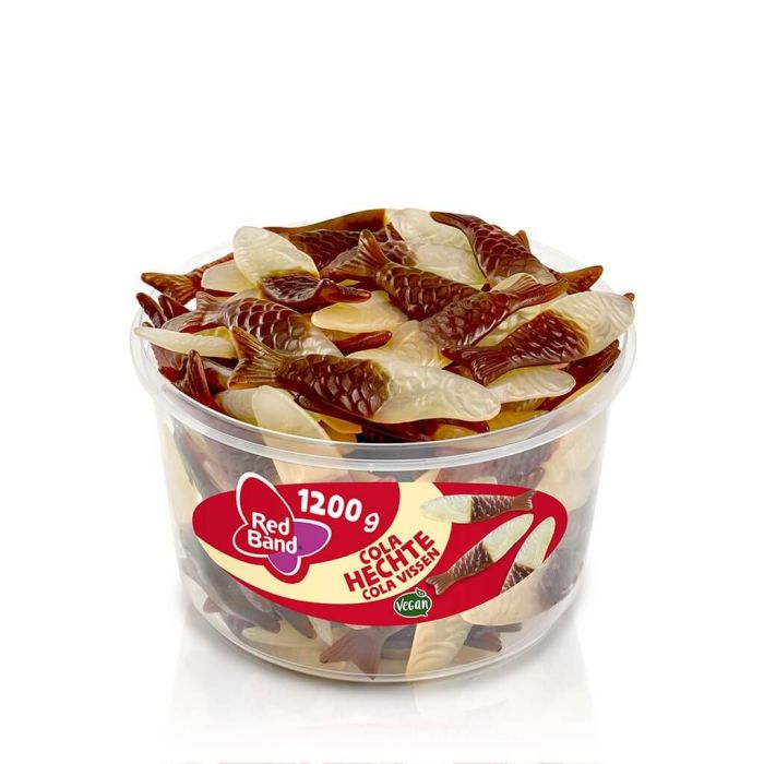 Red Band Cola Hechte vingummifisk med frisk og intens colasmag Red Band Cola Hechte vingummifisk med frisk og intens colasmag